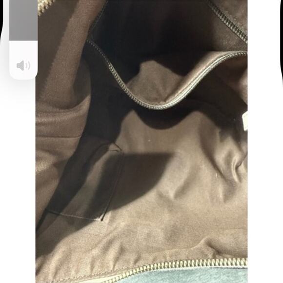 Gucci Monogram Web Medium Half Moon pastel Accents Canvas W/Leather trim. - Picture 16 of 16